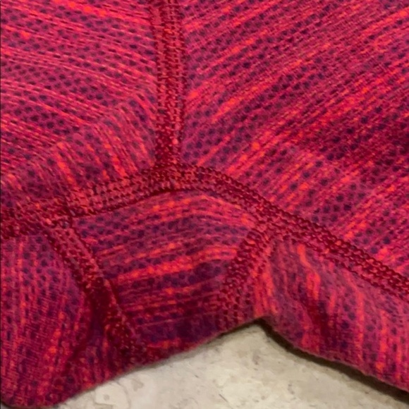 Lululemon Wunder Under Red Luon Crop Pants Size 6 - Picture 4 of 8